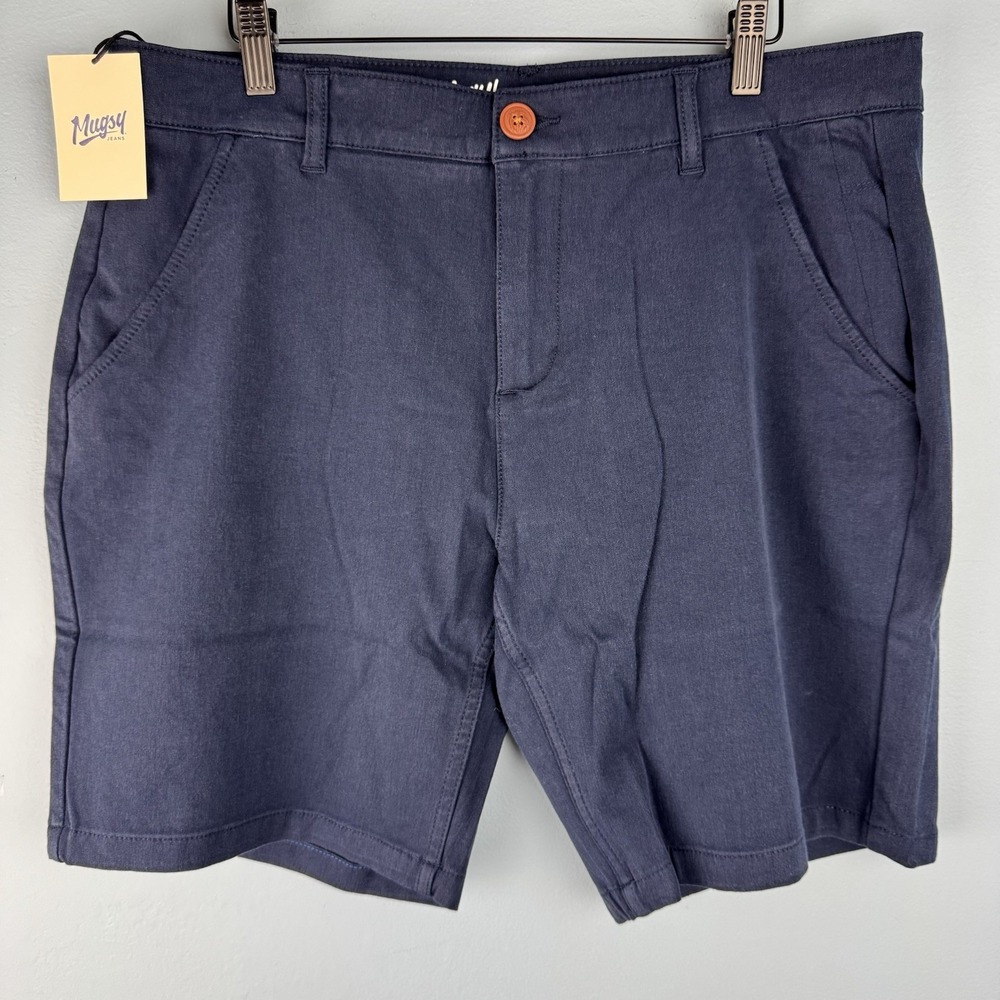Mugsy Men's Navy Chino Shorts